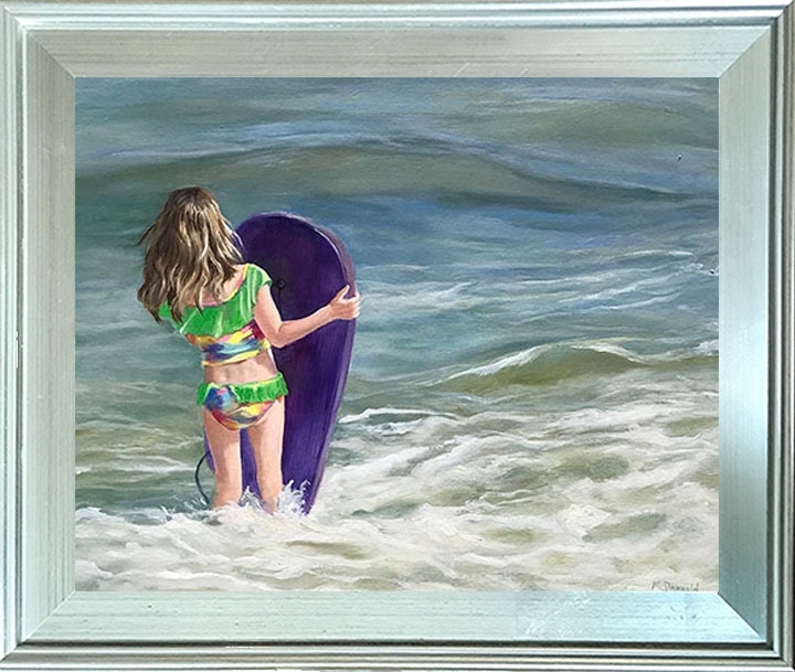Click here to view Beach Kids  artwork by Rebecca McDannold