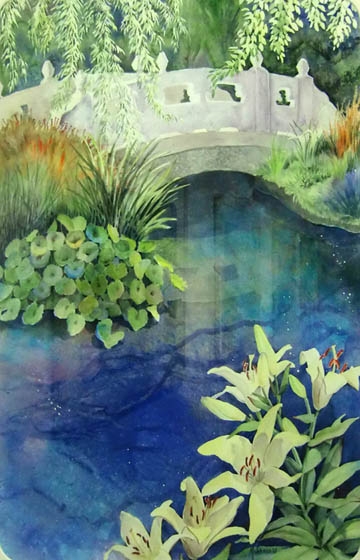 Click here to view Garden Bridge 2 by Rebecca McDannold