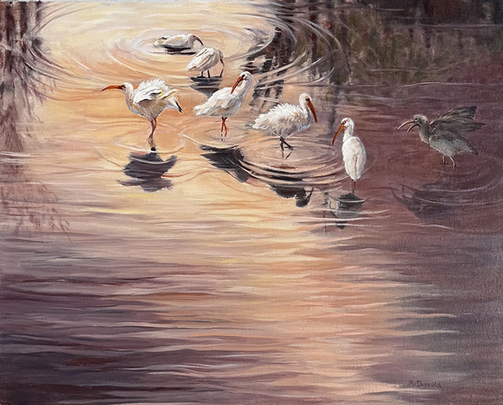 Click here to view Late Day Preening  by Rebecca McDannold